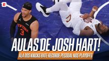 Deixaram livre e ele não perdoou! VEJA todas as cestas de Josh Hart no Jogo 2 contra os Cavs