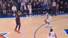 Towns começou com tudo! Pivô aproveita falha na defesa dos Cavs e acerta de muito longe; VEJA