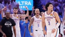 Thunder top Spurs 127-114 in Game 5, move a win away from a return to NBA Finals