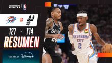 ¡El Thunder a un paso de la final: 127 a 114 a los Spurs y 3-2 en la serie!