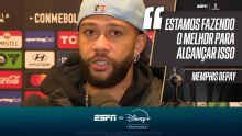 Às vésperas da Copa, Memphis Depay quebra silêncio sobre renovação com Corinthians: 'Adoraria ficar'