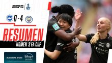 Manchester City venció a Brighton y se coronó en la Women´s FA Cup