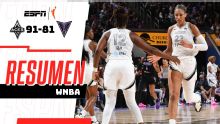 A'ja Wilson desata su poder y las Aces pasan por encima de las Valkyries