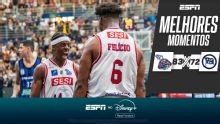 Franca bate Pinheiros no primeiro jogo da final do NBB; VEJA os melhores momentos
