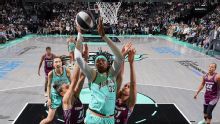 Jonquel Jones lidera triunfo de Nueva York ante Toronto