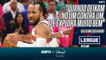 Guilherme Giovannoni avalia poder de decisão de Jalen Brunson: 'Ele chega descansado no último período'