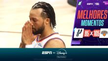 Knicks seguram Spurs na defesa, arrancam no último período e vencem Jogo 1 das Finais; VEJA os lances