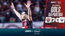 VEJA os gols do título do Vitória sobre o Fortaleza na final da Copa do Nordeste