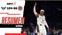 Wings siguen encendidas con triunfo 104-96 sobre Sparks