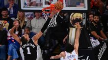 Victor Wembanyama leads San Antonio Spurs to 115-111 victory over New York Knicks in Game 3 of NBA Finals