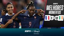 França vence a Irlanda pelas eliminatórias europeias para a Copa do Mundo feminina; VEJA os melhores momentos