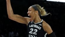 Wilson scores 34 to become fastest in WNBA history with 6,000 career points, Aces top Storm 101-91