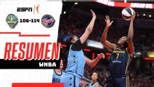 Aliyah Boston y Caitlin Clark brillan en tiempo extra y Fever vence a Sky 114-106