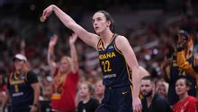 Aliyah Boston scores 34 points and Caitlin Clark adds 32 to lead Fever past Sky 114-106 in overtime