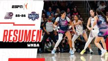 Washington sobrevive y derrota a Tempo por marcador de 86-85