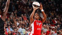 A’ja Wilson scores 32 points, Chelsea Gray ties WNBA record with 9 3-pointers, Aces beat Fire 105-89
