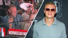 Erling Haaland loved Game 5 of the Stanley Cup
