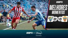 Málaga e Almería não saem do zero no primeiro jogo da final de Playoff de LALIGA; VEJA melhores momentos
