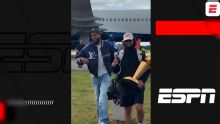 La llegada de los campeones a New York