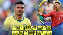 Quem não correspondeu? Veja as principais decepções da 1ª rodada da Copa do Mundo