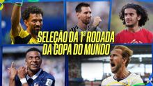 Messi, Mbappé, Vozinha e mais: veja a seleção da 1ª rodada da Copa do Mundo