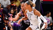 A'ja Wilson scores 33 points and Aces grab 18 steals in 86-76 win over Mercury