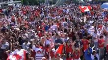 Vancouver celebrates as Canada goes 3-0 up