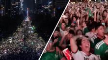 How Mexicans celebrated being the first team to progress to the World Cup knockout stage