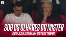 Jorge Jesus marca presença na decisão do acesso à LALIGA entre Málaga e Almería; VEJA
