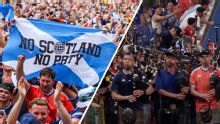 Scotland fans take over Miami Marlins game ahead of Brazil clash