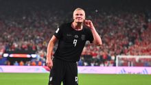 Haaland's brace lifts Norway to World Cup knockouts