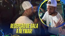 Neymar é ovacionado na porta de hotel da Seleção Brasileira; veja a recepção