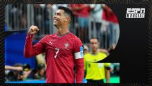 Cristiano Ronaldo la rompió ante Uzbekistán y sumó más goles a su marcador personal