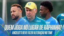 Entre retornos e ausências, Ancelotti ainda busca o time ideal para enfrentar a Escócia pela Copa do Mundo; VEJA a opinião de Vitor Birner