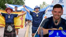 Scotland's Robertson has his say on whether Miami will run out of beer