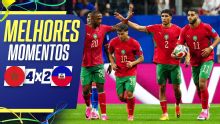 Marrocos sofre susto, vira contra o Haiti, e avança em 2º no grupo C; VEJA como foi