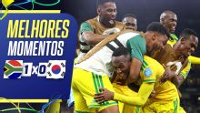 África do Sul vence Coreia do Sul e se classifica ao mata-mata da Copa pela primeira vez na história; VEJA como foi