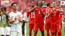 Suiza es líder de grupo y Canadá tiene una histórica calificación