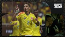 Falcao y Valdés, felicidad total con el gol de Muñoz ante Congo