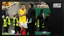 Néstor Lorenzo: "James Rodríguez hizo un gran partido"