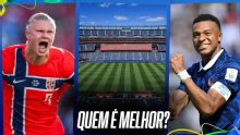 Velocidade, finalização, força e mais: Pascoal diz quem é melhor entre Haaland x Mbappé; VEJA