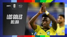 Vinicius fue protagonista en los goles del día