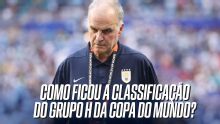 Grupo H da Copa tem Espanha e Cabo Verde passando à próxima fase; Uruguai é eliminado