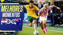 Paraguai e Austrália empatam sem gols e praticamente garantem ambos na próxima fase