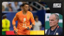 Bielsa: "Muslera decidió salir en el entretiempo"
