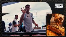 ¡Un clásico! Tremendo asado de la Selección Argentina en Kansas