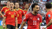 Bélgica y Egipto avanzaron en el Grupo G