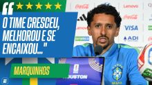 Marquinhos valoriza evolução da Seleção Brasileira na Copa do Mundo: 'Escutamos muitas coisas sobre o nosso time'
