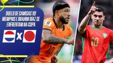 Qual camisa 10 é melhor? Memphis ou Brahim Díaz? Duelo entre os jogadores esquenta Holanda x Marrocos na Copa do Mundo