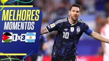 Messi marca 19° gol em Copas do Mundo, Argentina bate Jordânia e garante 100% na primeira fase
